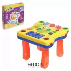 Развивающий столик Смайлик свет,звук,работет от батареек