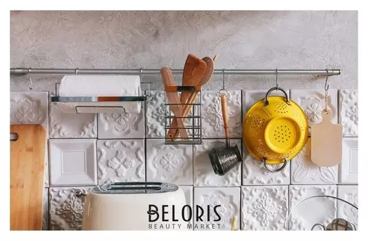 Рейлинговая система для кухни: базовый набор 10 предметов