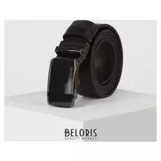 Ремень мужской, ширина - 3,3 см, пряжка металл, цвет чёрно-коричневый