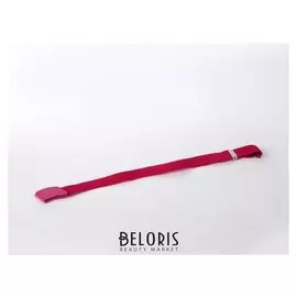 Ремень, ширина 2,5 см, резинка, пряжка металл, цвет малиновый