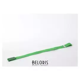 Ремень, ширина 2,5 см, резинка, пряжка металл, цвет зелёный