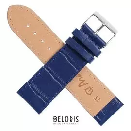 Ремешок для часов, натуральная кожа, 24 мм