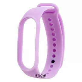 Ремешок силиконовый Krutoff, для Xiaomi Mi Band 5, фиолетовый