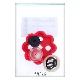 Ремонтный набор "Симтек" ромашка, для кранбуксы и вентилей Ду 15, 20, 25, красный