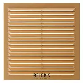 Решетка накладная "Эковент" 1919 С, 194x194 мм, цвет бежевый