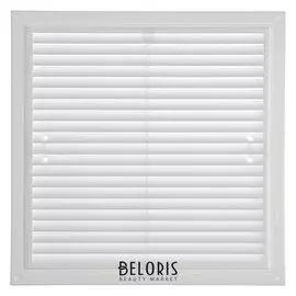 Решетка "РВС" рво, 250 х 250 мм, пластик, белый