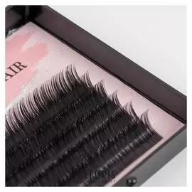 Ресницы для наращивания, 11 мм, толщина 0,12 мм, изгиб D