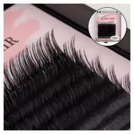 Ресницы для наращивания, 13 мм, толщина 0,07 мм, изгиб С