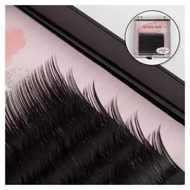 Ресницы для наращивания, 13 мм, толщина 0,12 мм, изгиб С