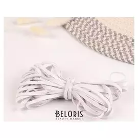 Резинка бельевая, 4 мм, 10 ± 0,5 м, цвет белый