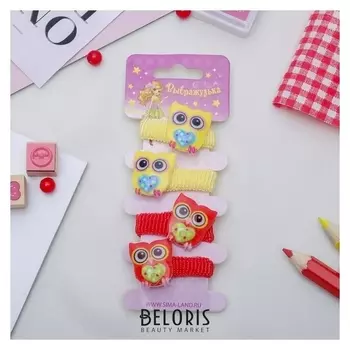 Резинка для волос "Кроха" совята