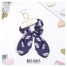 Резинка для волос "Орбита" с ушками губки