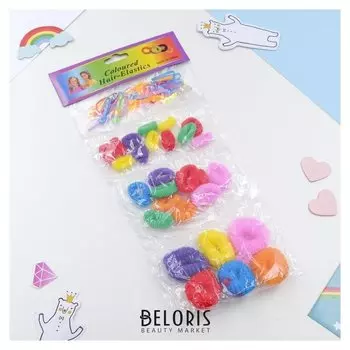 Резинки для волос "Махрушка"