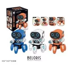 Робот игрушечный подвижный со светом и музыкой