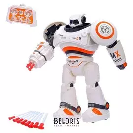 Робот интерактивный радиоуправляемый Crazon с аккумулятором, цвет оранжевый