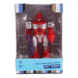 Робот космический игрушечный со светом и звуком
