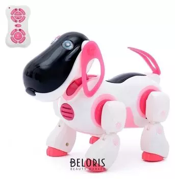 Робот радиоуправляемый, интерактивный «Киберпес Ки-Ки», цвет розовый