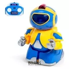 Робот радиоуправляемый «Минибот», световые эффекты, цвет жёлтый