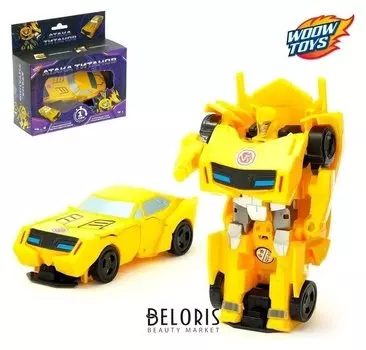 Робот-трансформер Автобот трансформируется одним движением