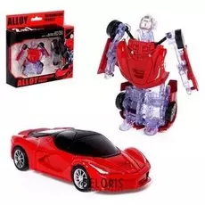 Робот-трансформер Спортивный автомобиль с металлическим элементами