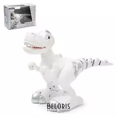 Робот Умный Динозавр, ходит, реагирует на касания, подвижный хвост, работает от батареек