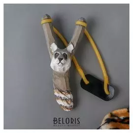 Рогатка деревянная «Рогатка с животным» 5х8,5х18,5 см