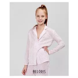 Рубашка для девочки Minaku: Light Touch цвет розовый, рост 134