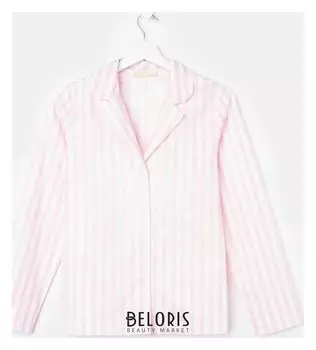 Рубашка (Сорочка) женские Kaftan "Beautiful", цв. белый/розовый, р. 48-50 4699742