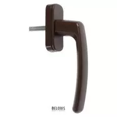 Ручка для окон пвх, коричневая