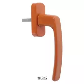 Ручка для окон пвх, красно-коричневая