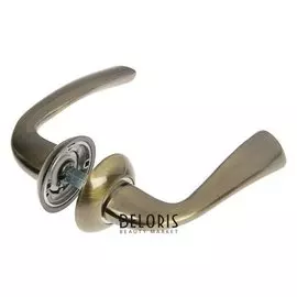 Ручка дверная "Фабрика замков" FZ 13 AB, цвет бронза