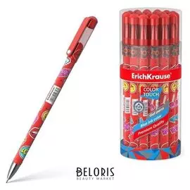 Ручка гелевая Erichkrause Colortouch Sweet Love, узел 0.38мм, чернила/синие 50748