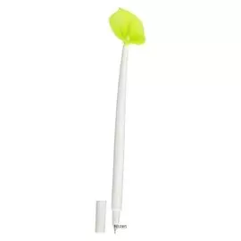 Ручка гелевая-прикол "Калла желтая", в пакете