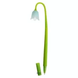 Ручка гелевая-прикол "Колокольчик голубой", в пакете