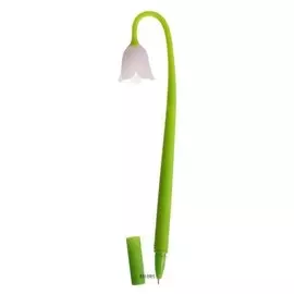 Ручка гелевая-прикол "Колокольчик розовый", в пакете