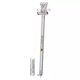 Ручка гелевая-прикол "Мишка коричневый", в пакете