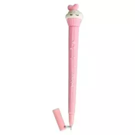 Ручка гелевая-прикол "Пирожное розовое", в пакете