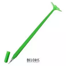 Ручка гелевая-прикол "Счастливый клевер зеленый", в пакете