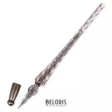 Ручка гелевая-прикол "Спираль коричневая", в пакете