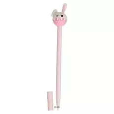 Ручка гелевая-прикол "Зайка-леденец", ароматизированная, розовая, в пакете