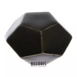 Ручка-кнопка Ceramics 026, керамическая, чёрная