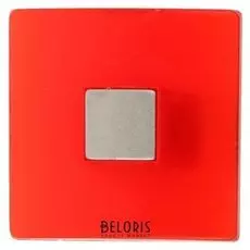 Ручка кнопка Plastic 003 пластик красная, индивидуальная упаковка