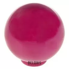 Ручка кнопка Plastic 008 пластик сливовая, индивидуальная упаковка