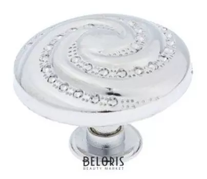 Ручка кнопка рк018cp, цвет хром