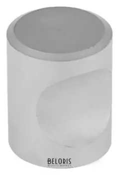 Ручка кнопка рк102, цвет матовый хром