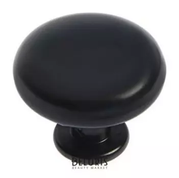 Ручка кнопка рк120bl, черная