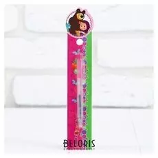 Ручка на открытке Маша и медведь Ягодная