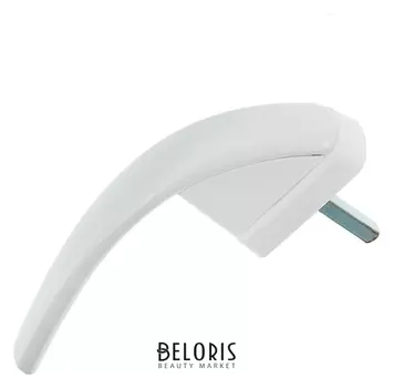 Ручка оконная премиум, металлическая, белая