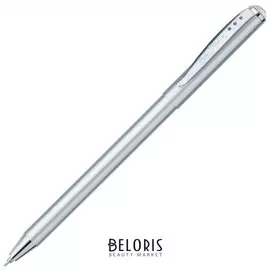 Ручка подарочная шариковая Pierre Cardin "Actuel", корпус серебряный, алюминий, хром, синяя