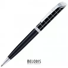 Ручка подарочная шариковая Pierre Cardin "Gamme", корпус черный, акрил, хром, синяя